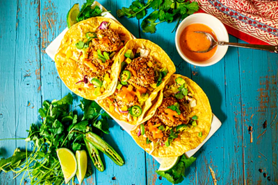 Sweet and Spicy Shrimp Tacos