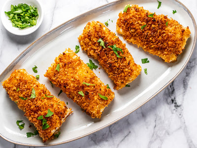French Onion Crusted Cod