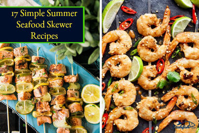 17 Simple Summer Seafood Skewer Recipes