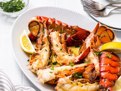 Butter Poached Lobster Tails