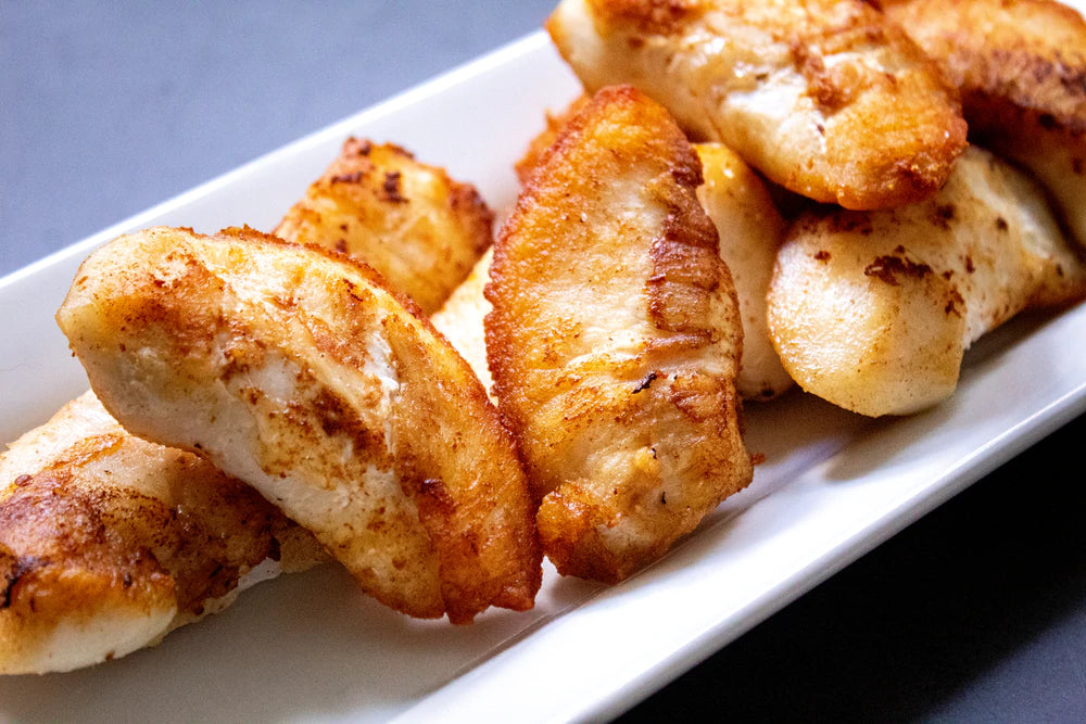 Pan Seared Halibut Cheeks Sizzlefish