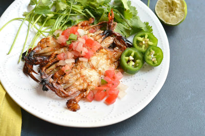 Mexican Grilled Soft-Shell Crab