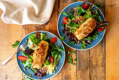 Parmesan Crusted Halibut