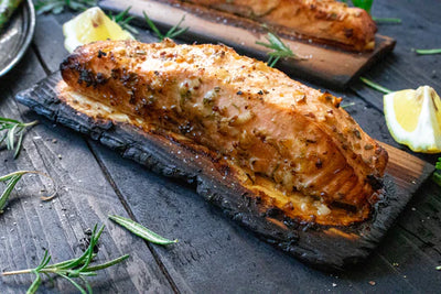 Lemon Garlic Grilled Salmon