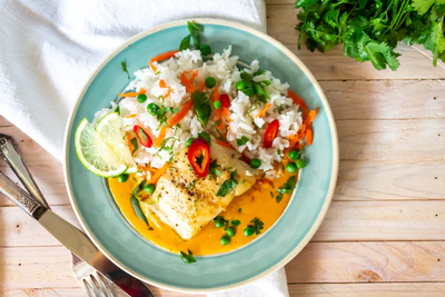 Coconut Curry Sablefish