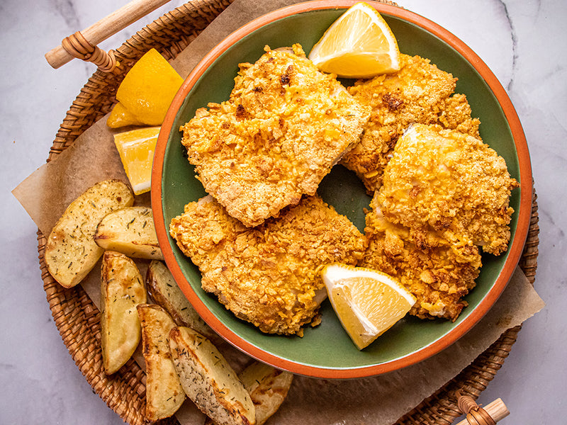 Cornflake Crusted Walleye