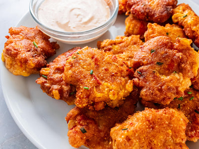 Lobster Corn Fritters