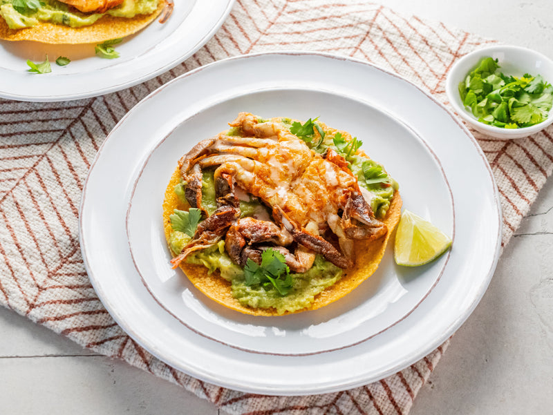 Soft Shell Crab Tostadas