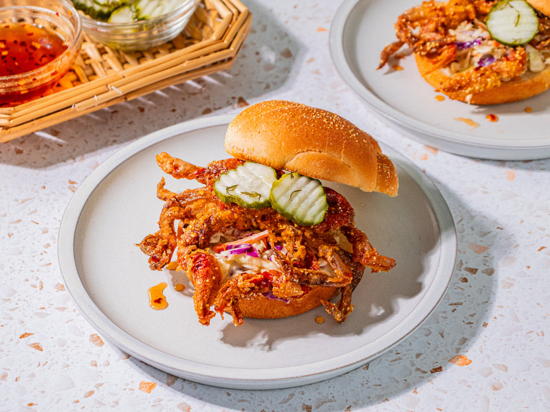 Nashville Hot Soft Shell Crab Sandwich