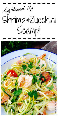 Lightened Up Shrimp Scampi