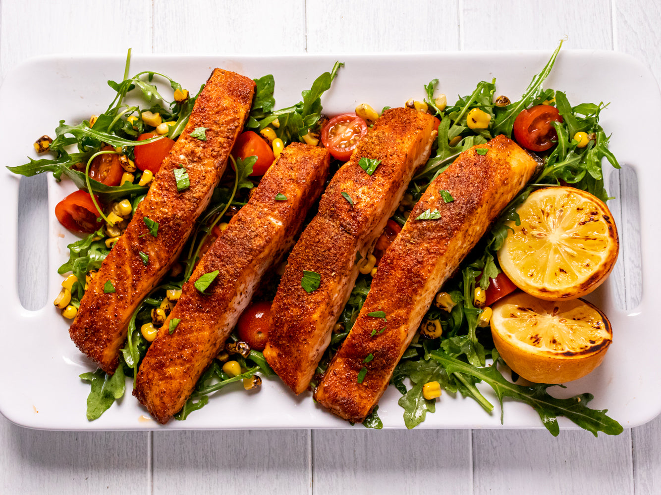 Old Bay Salmon Recipe Baked Salmon With Old Bay Sizzlefish