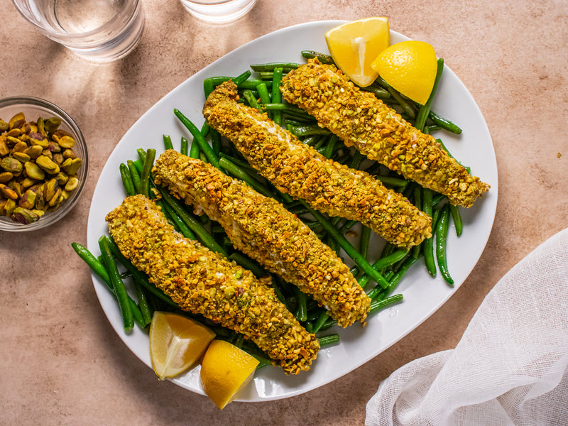 Pistachio Crusted Grouper