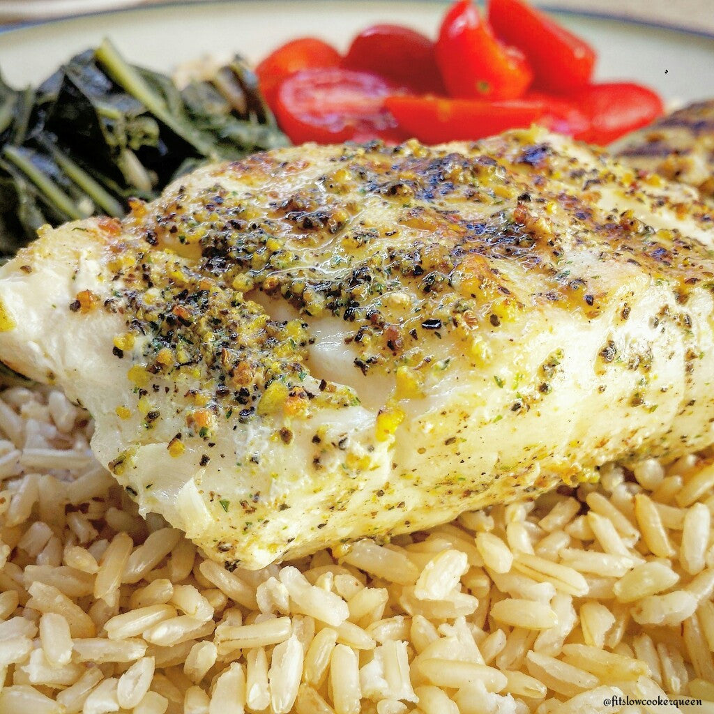 Grilled Cod Recipe - Sea Grilled Cod - Sizzlefish