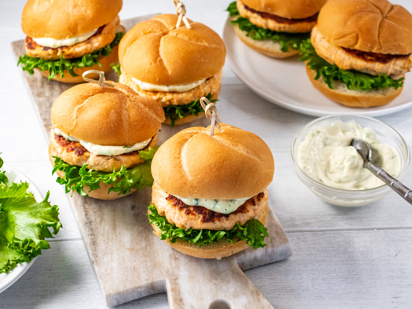 Salmon Sliders – Sizzlefish