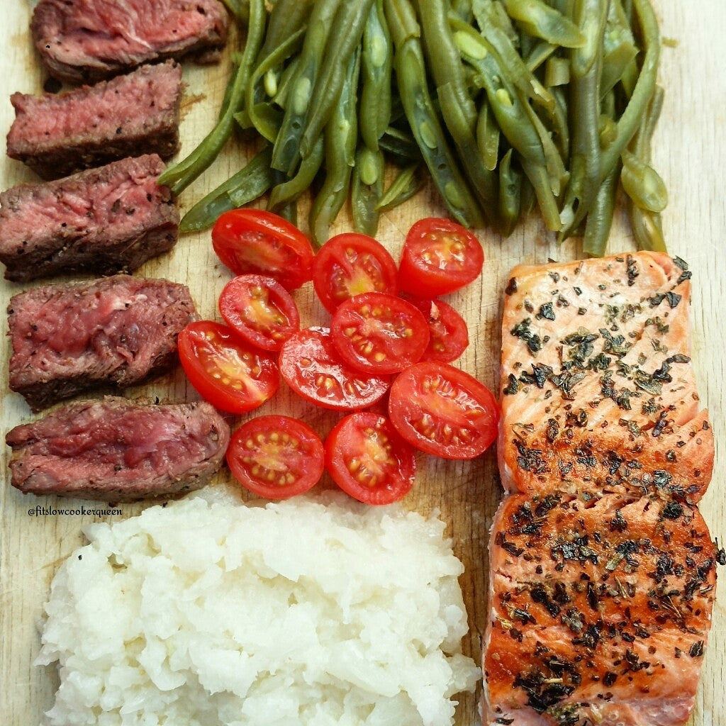 Salmon Surf n Turf - Simple Salmon Recipes - Sizzlefish