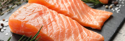 Salmon and Sizzlefish Seafood Selection