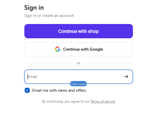 Sign In to Your Account