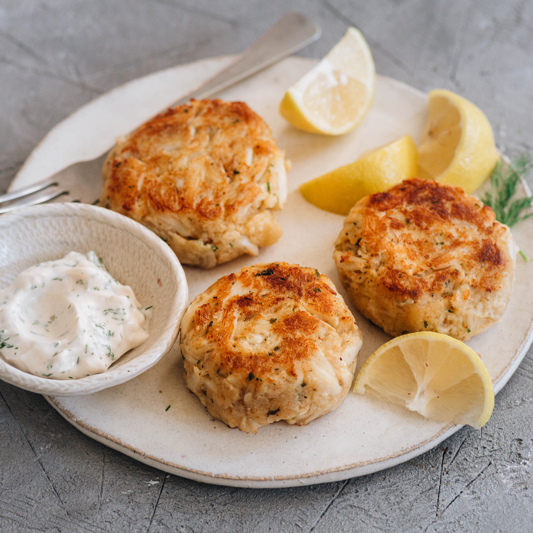 Authentic Jumbo Lump Maryland Crab Cakes : The REAL Deal