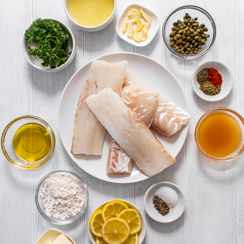 Cod File Fish. Atlantic Atlantic Cod - Wild Atlantic Cod Fillet - Sizzlefish