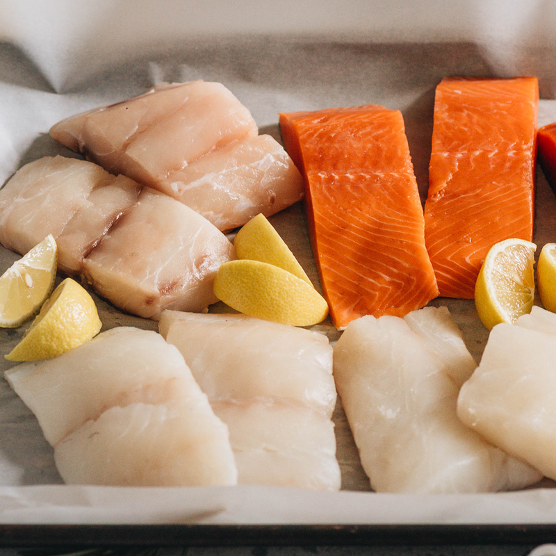 Fish Fiil Wild Catch Fill Up Bundle – Rockfish, Salmon, Shrimp & More – Sizzlefish